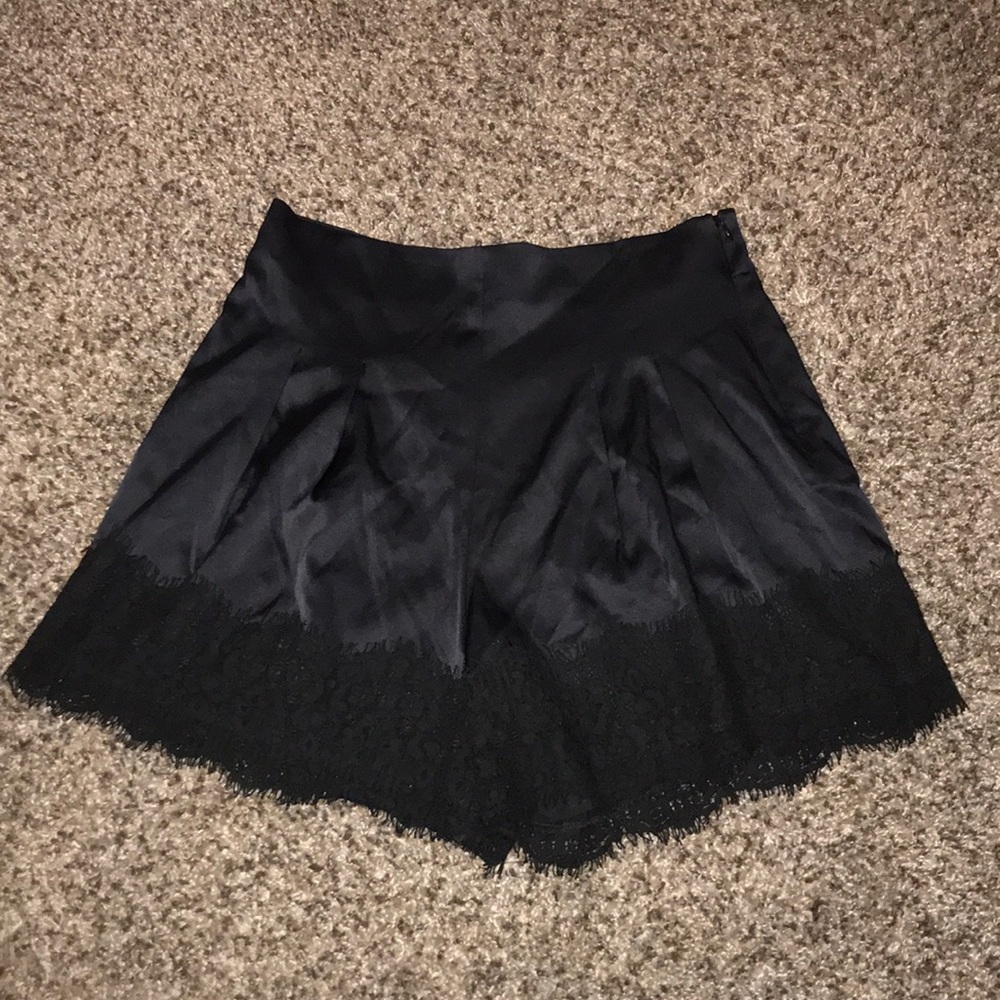 Black High Waisted Shorts